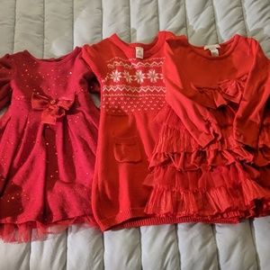 4t Christmas dresses.